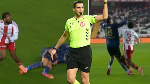 Antalyaspor- Fenerbahçe maçında tartışmalı penaltı pozisyonu! Hakemler son noktayı koydu!