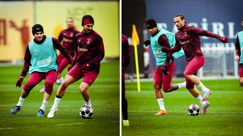 Galatasaray ara vermedi! Liverpool maçı hazırlıkları başladı