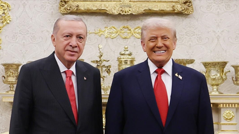 Cumhurbaşkanı Erdoğan, Trump ile görüştü: Sürecin kundaklanmasına fırsat verilmemeli