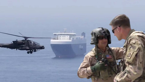 Hürmüz'de Özgürlük Projesi: ABD Donanması Basra Körfezi’ne girdi! CENTCOM görüntüleri paylaştı
