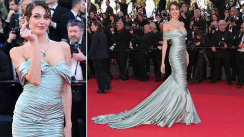 Dilan Çiçek Deniz'den Cannes çıkarması: Yeni imajıyla şoke etti