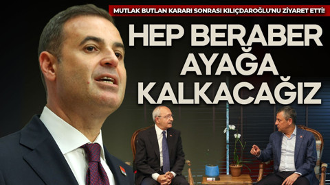 Mutlak butlan kararı sonrası Kılıçdaroğlu'nu ziyaret etti! Ahmet Akın: Hep beraber ayağa kalkacağız