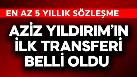 Fenerbahçe'de Aziz Yıldırım'ın ilk transferi belli oldu! En az 5 yıllık sözleşme imzalayacak