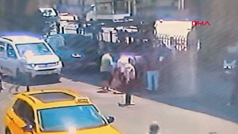Yeşil ışıkta ölüm! 4 yaşındaki Halil'e iki araç birden çarptı! Dehşet anları kamerada