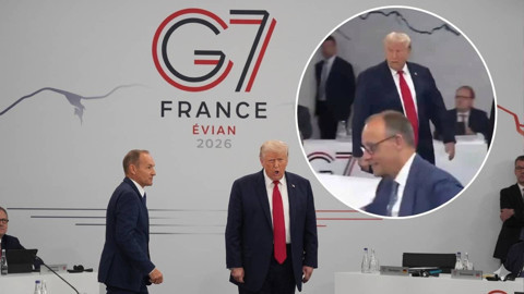 G7 Zirvesi'ne Trump damgası! İlk sözleri gündem oldu: Salonda bir anda kahkahalar yükseldi