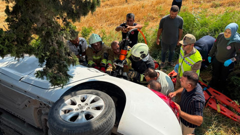 Düğün dönüşü feci kaza! 3’ü ağır, 7 yaralı var