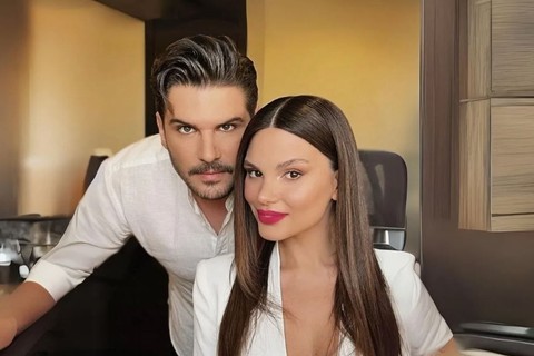 Tolgahan Sayışman ile eşi Almeda Abazi, ailece Dubai tatiline çıktı! Ünlü çiftin mutlu aile pozu büyük beğeni topladı - Resim: 1