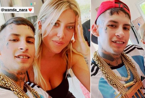 Icardi'nin karısı Wanda Nara ile öpüşme görüntüleri ortaya çıkmıştı! Galatasaray taraftarından L-Gante'ye ağır darbe - Resim: 1