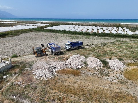 Hatay'da 10.000'lerce hayvanın yaşadığı bölgeye resmi ekipler gitti. 10.000'lerce hayvanın yaşadığı yerdeki manzarayı gören ekipler dehşete düştü - Resim: 1