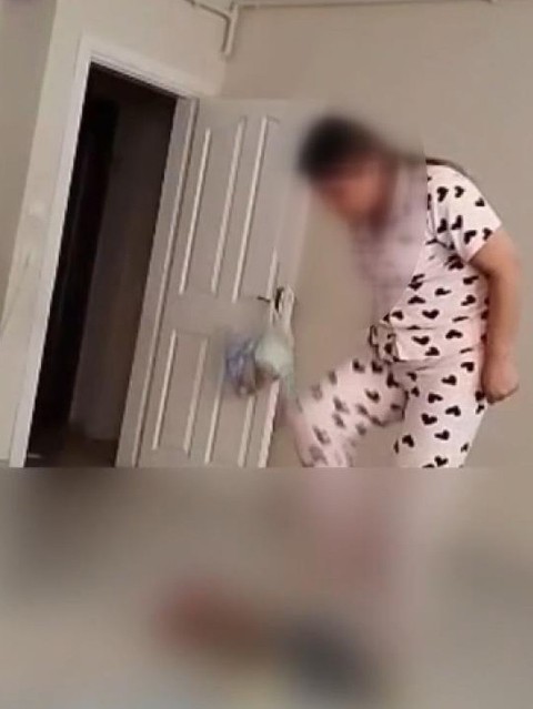 İstanbul'da bakıcı dehşeti! Bebeği tekme tokat dövdü: O cani yakalandı - Resim : 1