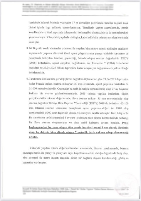 Gebze'de yıkılan bina ile ilgili yeni rapor ortaya &ccedil;ıktı! &Ccedil;elişkilere ışık tutacak - Resim : 3