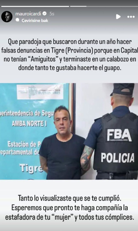 Wanda Nara'nın avukatı tutuklandı! Mauro Icardi'den hamle geldi! "Ahlaksız, dolandırıcı, sapık" - Resim: 6