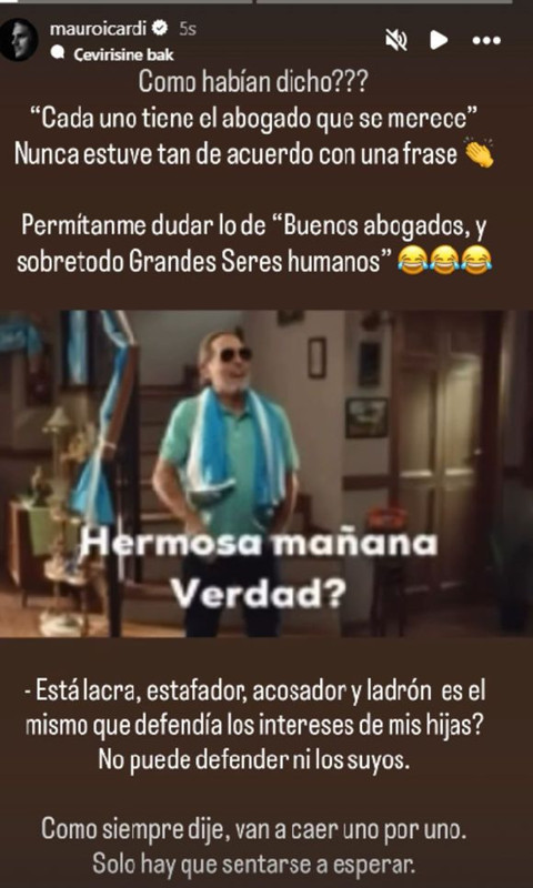 Wanda Nara'nın avukatı tutuklandı! Mauro Icardi'den hamle geldi! "Ahlaksız, dolandırıcı, sapık" - Resim: 5