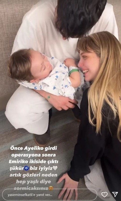 İdo Tatlıses ile Yasemin Şefkatli'nin ikizleri ameliyat oldu! Sağlık durumlarını sosyal medyadan açıkladı - Resim: 5