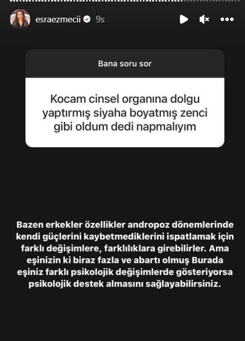 Kocasının cinsel organına dolgu yaptırıp siyaha boyattığını söyleyen kadının itirafları şoke etti! İşte Esra Ezmeci'nin tepkisi - Resim: 3