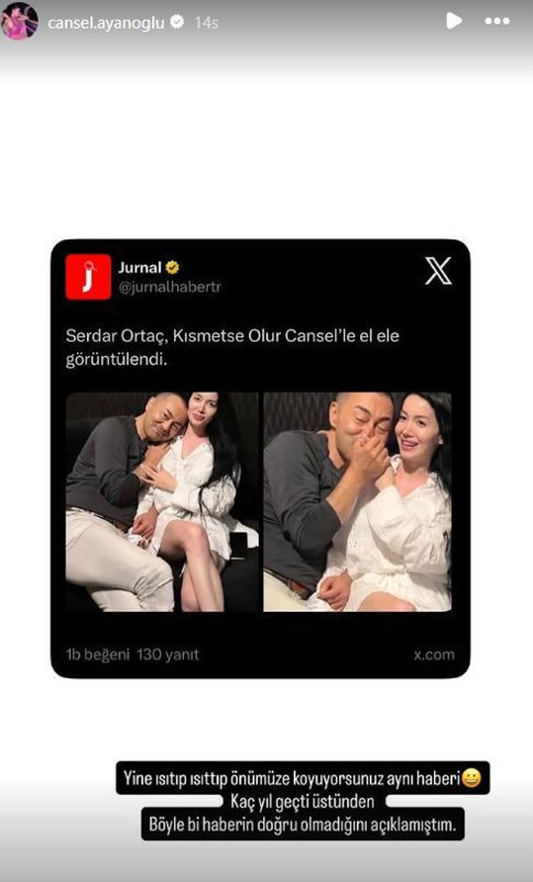 Kısmetse Olur Cansel Ayanoğlu ile Serdar Ortaç sevgili mi? O pozlar aşk iddialarını yeniden alevlendirdi - Resim: 6