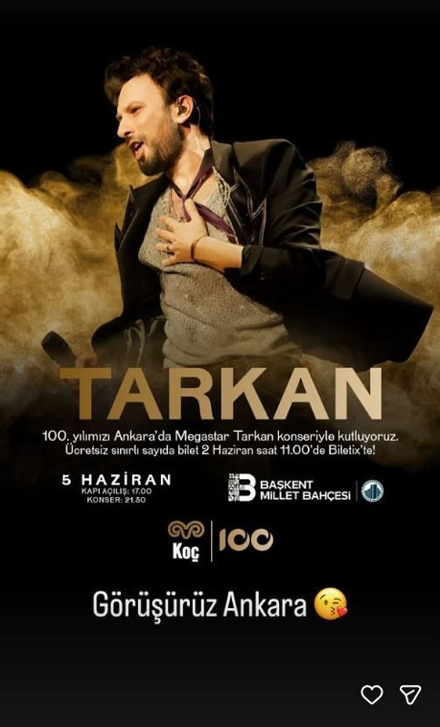 Megastar Tarkan'dan Ankara'da ücretsiz konser! Biletler için tarih açıklandı - Resim: 5