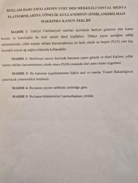 MHP Genel Başkan Yardımcısı İsmail Özdemir'den yerli dijital platformları korumaya yönelik kanun teklifi - Resim : 1