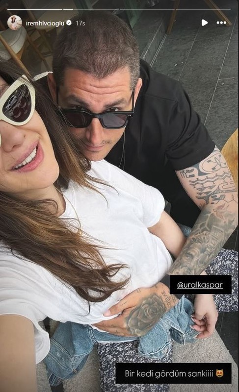 Anne olmak için gün sayan İrem Helvacıoğlu'ndan aşk dolu poz! Karnı burnunda mutluluğunu paylaştı - Resim: 4