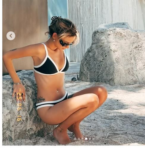 Güzel oyuncu Serra Pirinç leopar desenli bikinisiyle fotoğraflarını paylaştı. Hayranları oyuncunun fiziğine tam not verdi - Resim: 20