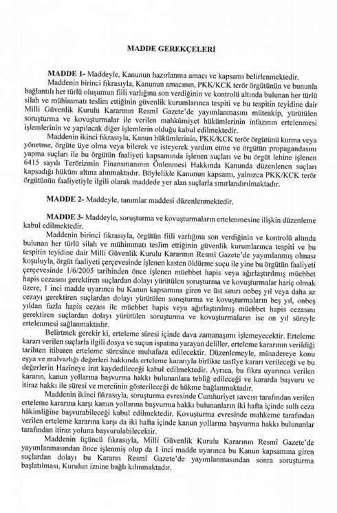 Tarihi gün! Terörsüz Türkiye yasa teklifi açıklanıyor! İşte 12 maddenin detayları - Resim : 7
