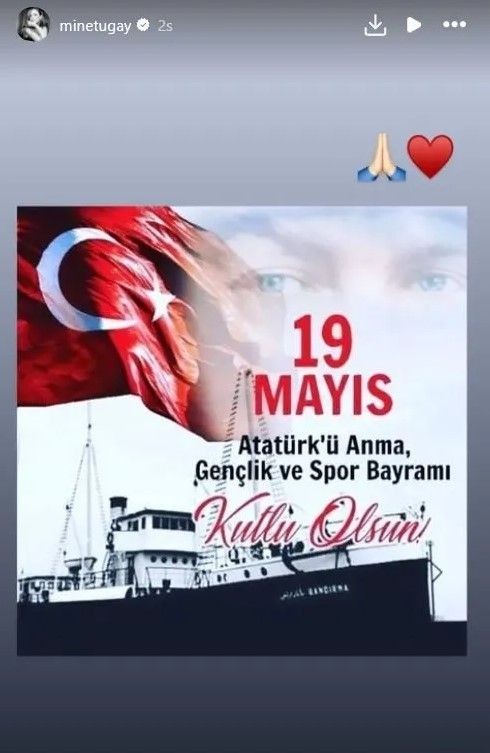 Magazin dünyasının ünlü isimleri 19 Mayıs Atatürk'ü Anma Gençlik ve Spor Bayramı'nı mesajlarla kutladı: İşte o paylaşımlar! - Resim: 10