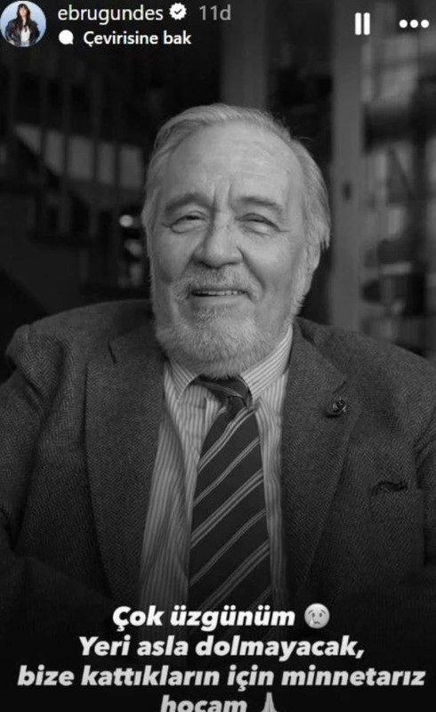 Ünlü isimlerden 'İlber Hoca' için başsağlığı mesajları - Resim: 6