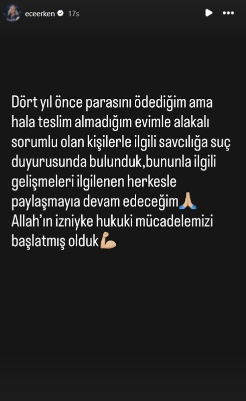 Parasını ödediği evini teslim alamadı! Ece Erken soluğu savcılıkta aldı - Resim: 4