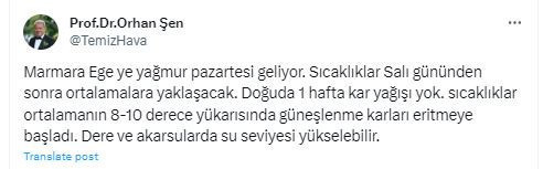 İzmir, Manisa, Aydın, Denizli, Muğla, Afyon, Kütahya ve Uşak dikkat! Marmara bölgesinden sonra sizin için de tarih verildi. Geliyor yeniden - Resim : 1