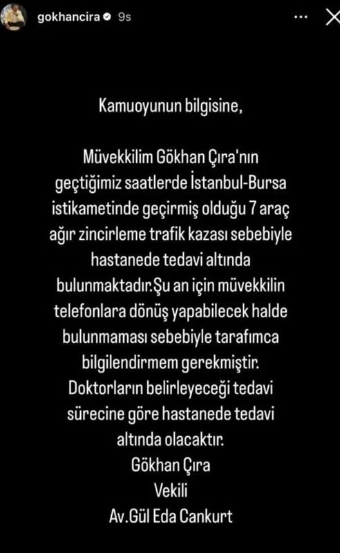 Selin Ciğerci'nin eski eşi Gökhan Çıra trafik kazası geçirdi! Apar topar hastaneye kaldırıldı - Resim: 3