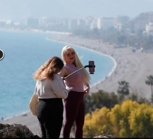 Antalya'da 19 derece havada Türkiye'yi şaşkına çeviren görüntü. Kış ortasında bu manzarayı görmek gerçekten de endişe veridi - Resim: 5