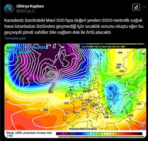 Marmara'yı 5500 metrelik sistem yakmış. Gelseydi bakın ne olacaktı - Resim : 1