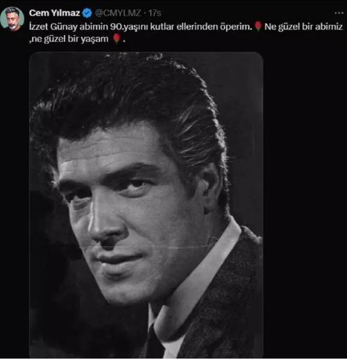 Yeşilçam'ın efsane oyuncusu İzzet Günay, 90 yaşına girdi! Ünlü Komedyen Cem Yılmaz'dan kutlama geldi - Resim: 4