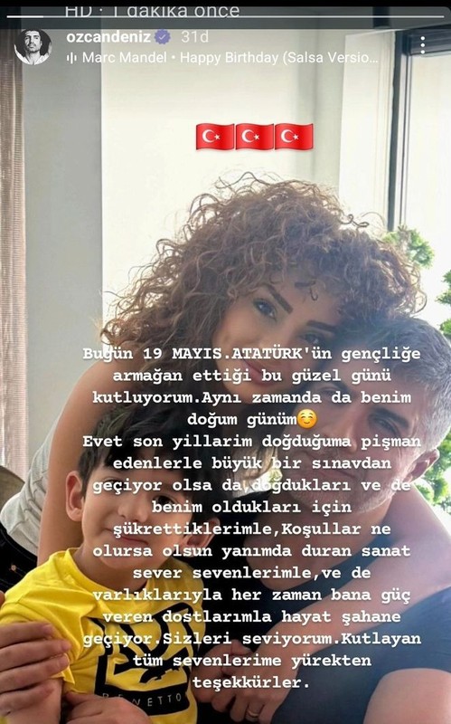 Özcan Deniz'den göndermeli mesaj “Doğduğuma pişman edenlerle sınavdayım” dedi, doğum günü paylaşımı olay oldu - Resim: 4