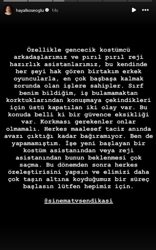 Hayal Köseoğlu'ndan çarpıcı taciz itirafı! "Üstü kapatılan iki olaya şahidim" - Resim: 4