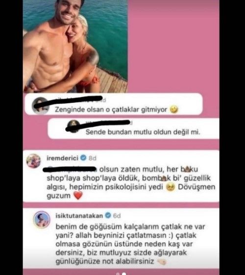 İrem Derici'nin bacaklarına yapılan yorum sevgilisini çıldırttı! İşte dikkat çeken o yorum - Resim: 4