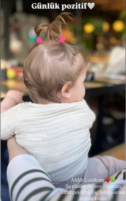 Ünlü oyuncu Burcu Biricik kızının son halini paylaştı! İşte minik Luna - Resim: 5