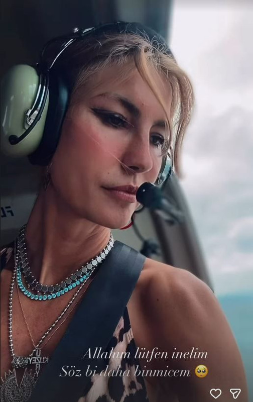 Çağla Şıkel Bali semalarında! Helikopter deneyimini paylaştı! “Allah’ım lütfen inelim” - Resim: 3