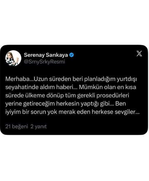 Uyuşturucu soruşturmasında gözaltı kararı çıkmıştı! Serenay Sarıkaya'dan ilk açıklama geldi - Resim: 5