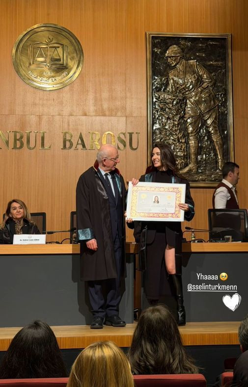 Kızılcık Şerbeti’nin Çimen’i Selin Türkmen avukat oldu: Hep bugünün hayalini kurmuştum! - Resim: 3