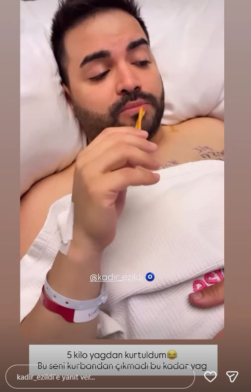 Kadir Ezildi bıçak altına yattı, yağlarını aldırdı: "5 kilo yağdan kurtuldum" - Resim: 5