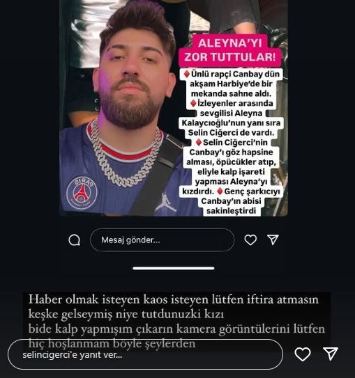 Aleyna Kalaycıoğlu'nun sevgilisi Canbay'a öpücükler attığı iddia edilmişti! Selin Ciğerci'den ilk açıklama geldi - Resim: 5