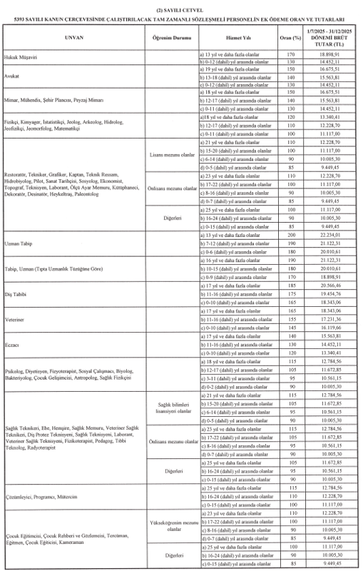 Bakan Şimşek onayladı: Sözleşmeli personellerin maaş tavanları belli oldu! İşte detaylar - Resim: 5