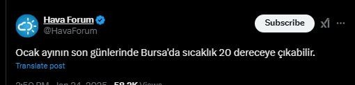 Bursa'da Osmangazi, Nilüfer, Yıldırım, Büyükorhan, Gemlik, Gürsu, Harmancık dahil tüm Türkiye'ye flaş uyarı yapıldı - Resim : 1