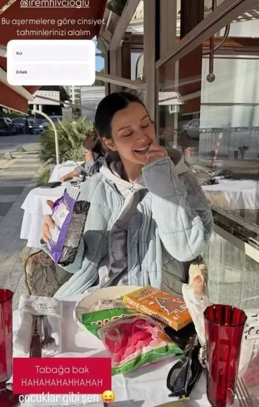 Güzel oyuncu İrem Helvacıoğlu anne oluyor! Aşerdiği şeyleri paylaştı! "Cinsiyet tahminleri alalım" - Resim: 5