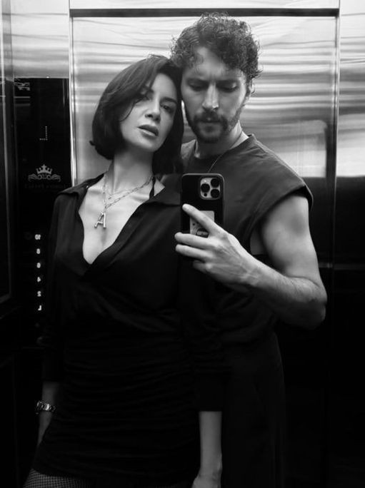 Sevgilisini öpmelere doyamadı! Ahu Yağtu kendisinden 13 yaş küçük sevgilisiyle aşka geldi - Resim: 5