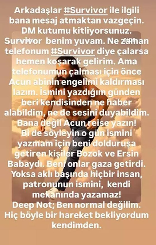 Survivor Turabi'den yıllar sonra gelen itiraf! Acun Ilıcalı açıklamasıyla gündem yarattı - Resim: 6