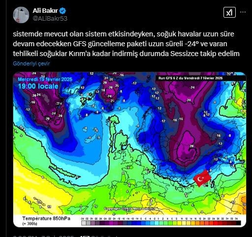 Marmara daha yüzde 100'ün içerisindeyken korkunç bir başka sistem verdi. Tarih de belli Kırım'a kadar indi - Resim : 1