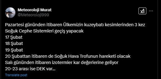 Marmara'ya pazartesi kritik tarih verildi. Yüzde 88.88 böyle. Pazartesi'nden sonra 3 tanesi peş peşe giriş yapacak - Resim : 1