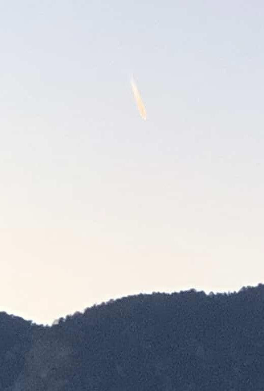 Gökyüzünde panikleten esrarengiz ışık! Gizemi dakikalar sonra çözüldü! - Resim: 3